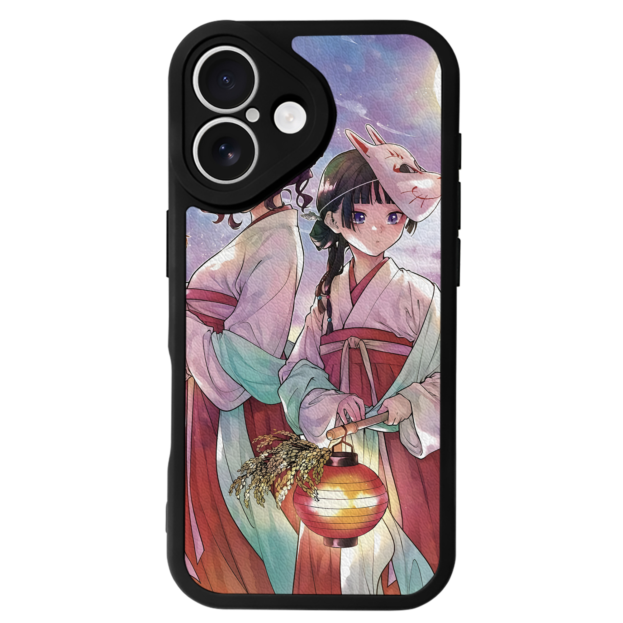 （画像用） 薬屋のひとりごと The Apothecary Diaries 【iPhone 16シリーズ対応】シリコンスマホケース（レザー調） 材質：シリコン